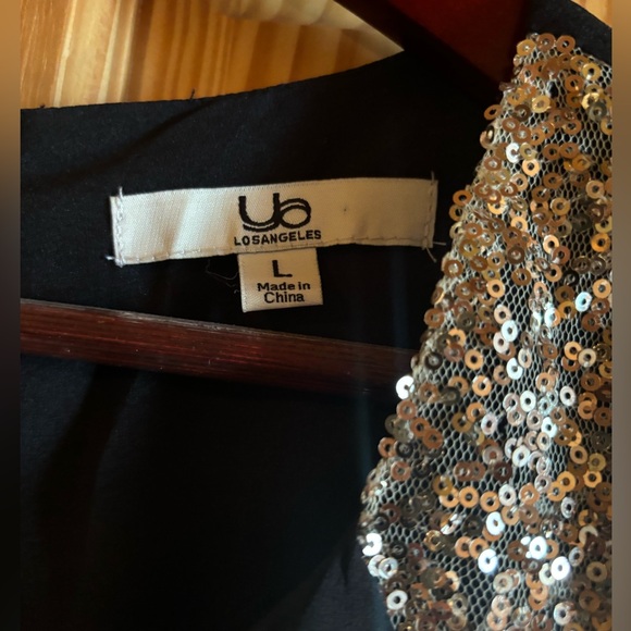 Black/Gold night out tank - Picture 3 of 4